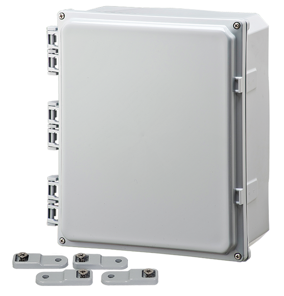 Integra - Premium Line | Hinged Cover | Opaque | Mounting Feet | 6P