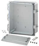 Integra - Premium Line | Polycarbonate | Hinged Cover | Clear | Non-Metallic Locking Latch | Mounting Flanges-8