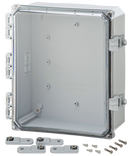 Integra - Premium Line | Polycarbonate | Hinged Cover | Clear | Non-Metallic Locking Latch | Mounting Feet-9
