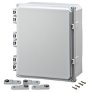 Integra - Premium Line | Polycarbonate | Opaque Hinge Cover | Latch | Feet | NEMA 4X-8