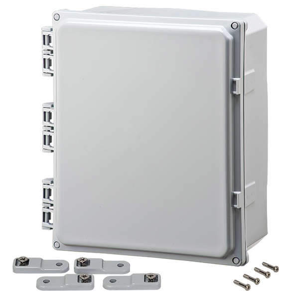 Integra - Premium Line | Polycarbonate | Opaque Hinge Cover | Latch | Feet | NEMA 4X