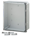 Integra - Premium Line | Polycarbonate | Screw Closure | Clear | Mounting Feet | NEMA 6P-8
