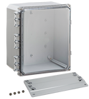 Integra - Premium Line | Clear Hinge Cover | Four Screw Lid | Flanges | NEMA 6P-9