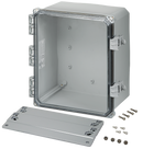 Integra - Premium Line | Polycarbonate | Hinged Cover | Clear | Non-Metallic Locking Latch | Mounting Flanges-9