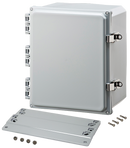 Integra - Premium Line | Polycarbonate | Hinged Cover | Opaque | Stainless Steel Locking Latch | Mounting Flanges-7