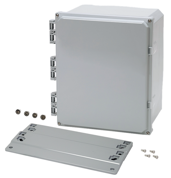 Integra - Premium Line | Opaque Hinge Cover | Two Screw Cover | Flanges | NEMA 4X