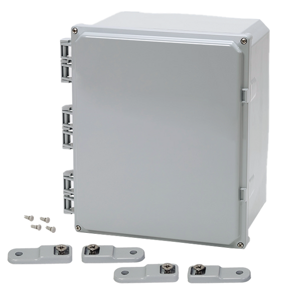 Integra - Premium Line | Polycarbonate | Opaque Hinge Cover | Latch | Feet | NEMA 4X
