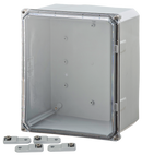 Integra - Premium Line | Polycarbonate | Screw Closure | Clear | Mounting Feet | NEMA 6P-9