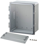 Integra - Premium Line | Clear Hinge Cover | Four Screw Lid | Flanges | NEMA 6P-10