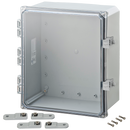 Integra - Premium Line | Polycarbonate | Hinged Cover | Clear | Non-Metallic Locking Latch | Mounting Feet-11