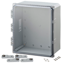 Integra - Premium Line | Polycarbonate | Clear Hinge Cover | Latch | Feet | NEMA 4X-10