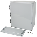 Integra - Premium Line | Opaque Hinge Cover | Four Screw Lid | Flanges | NEMA 6P-10