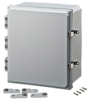 Integra - Premium Line | Polycarbonate | Hinged Cover | Opaque | Stainless Steel Locking Latch | Mounting Feet-9