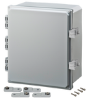 Integra - Premium Line - Hinged Cover | Opaque | Non-Metallic Locking Latch | Mounting Feet-10