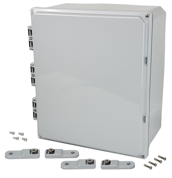 Integra - Premium Line | Polycarbonate | Opaque Hinge Cover | Latch | Feet | NEMA 4X