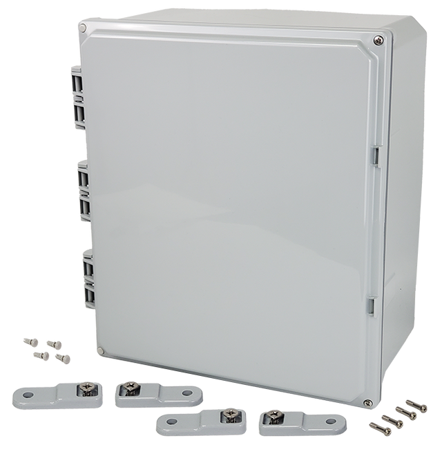 Integra - Premium Line | Polycarbonate | Opaque Hinge Cover | Latch | Feet | NEMA 4X