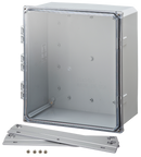Integra - Premium Line | Clear Hinge Cover | Four Screw Lid | Flanges | NEMA 6P-11