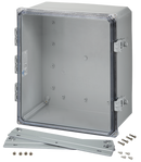 Integra - Premium Line | Polycarbonate | Hinged Cover | Clear | Non-Metallic Locking Latch | Mounting Flanges-11