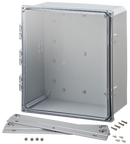 Integra - Premium Line | Polycarbonate | Clear Hinge Cover | Two Screw Cover | Flanges | NEMA 4X-11