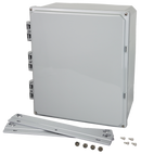 Integra - Premium Line | Opaque Hinge Cover | Two Screw Cover | Flanges | NEMA 4X-11