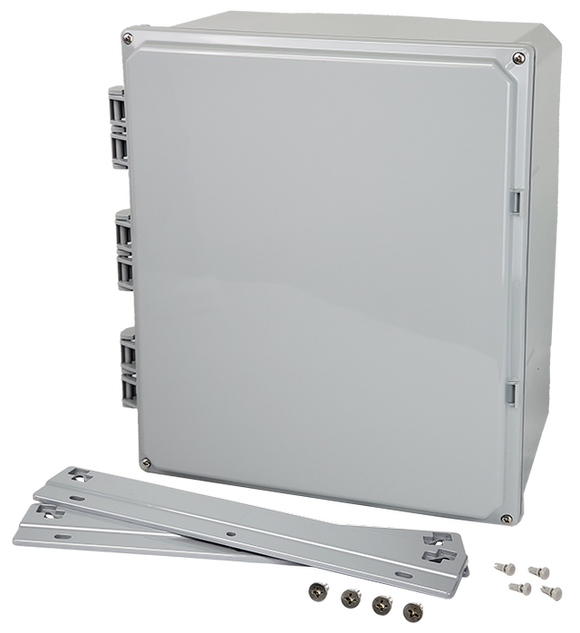 Integra - Premium Line | Opaque Hinge Cover | Two Screw Cover | Flanges | NEMA 4X