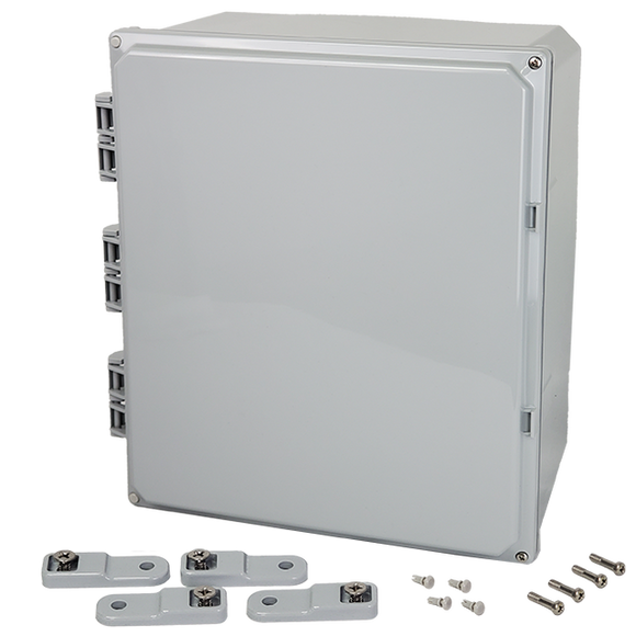Integra - Premium Line | Polycarbonate | Opaque Hinge Cover | Latch | Feet | NEMA 4X