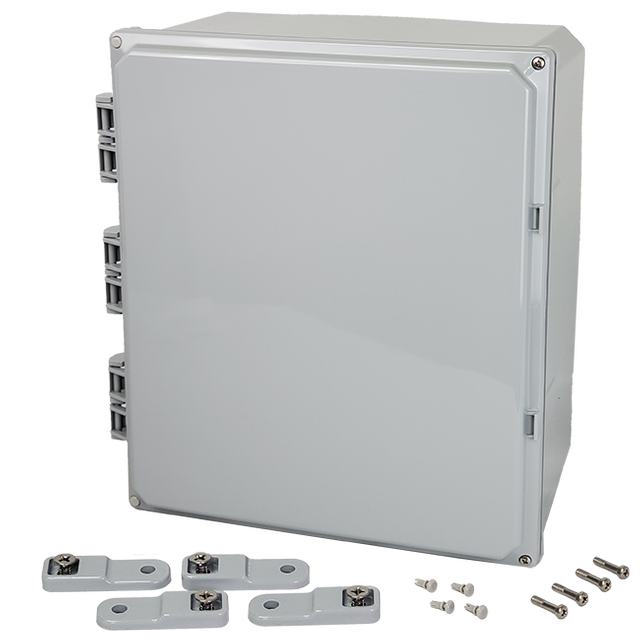 Integra - Premium Line | Polycarbonate | Opaque Hinge Cover | Latch | Feet | NEMA 4X