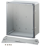 Integra - Premium Line | Polycarbonate | Screw Closure | Clear | Mounting Flanges | NEMA 6P-10