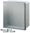 Integra - Premium Line | Polycarbonate | Screw Closure | Clear | Mounting Feet | NEMA 6P-5