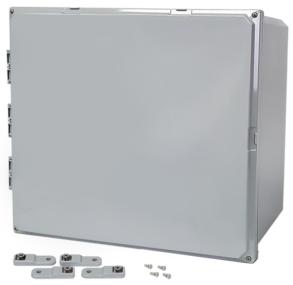 Integra - Premium Line | Polycarbonate | Opaque Hinge Cover | Latch | Feet | NEMA 4X