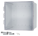 Integra - Premium Line | Polycarbonate | Clear Hinge Cover | Latch | Feet | NEMA 4X-14
