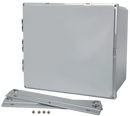 Integra - Premium Line | Opaque Hinge Cover | Four Screw Lid | Flanges | NEMA 6P-14