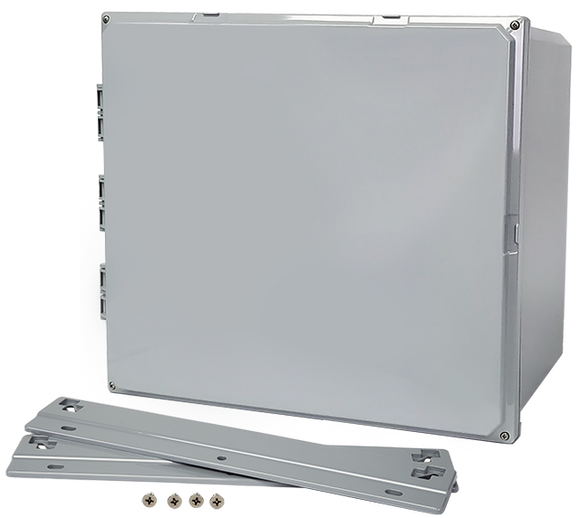 Integra - Premium Line | Opaque Hinge Cover | Four Screw Lid | Flanges | NEMA 6P