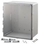 Integra - Premium Line | Hinged Cover | Clear | Mounting Feet | 6P-12