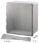 Integra - Premium Line | Polycarbonate | Clear Hinge Cover | Two Screw Cover | Flanges | NEMA 4X-15
