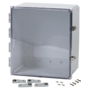 Integra - Premium Line | Polycarbonate | Hinged Cover | Clear| Stainless Steel Locking Latch | Mounting Feet | NEMA 4X-14