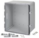 Integra - Premium Line | Polycarbonate | Hinged Cover | Clear | Non-Metallic Locking Latch | Mounting Feet-14