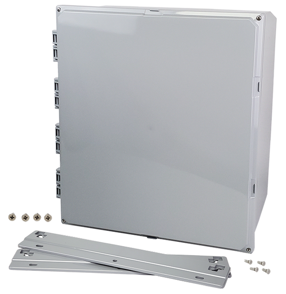 Integra - Premium Line | Opaque Hinge Cover | Two Screw Cover | Flanges | NEMA 4X