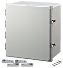 Integra - Premium Line | Polycarbonate | Hinged Cover | Opaque | Stainless Steel Locking Latch | Mounting Feet-11