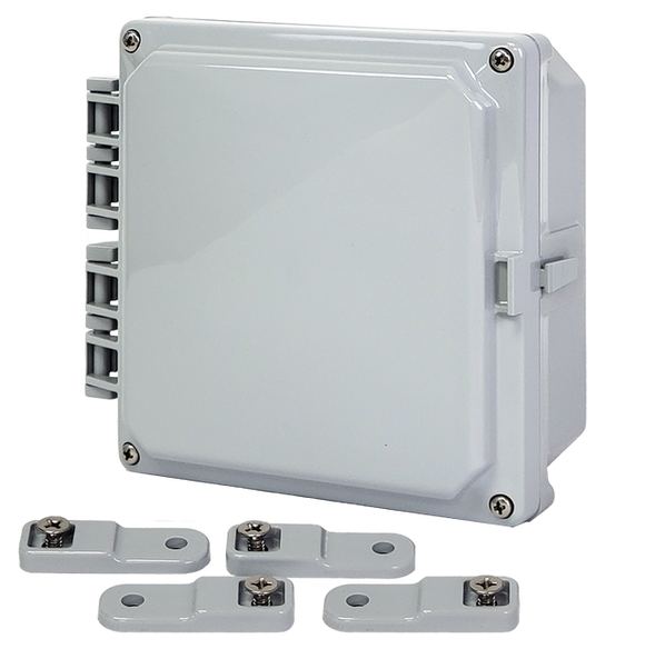 Integra - Premium Line | Hinged Cover | Opaque | Mounting Feet | 6P