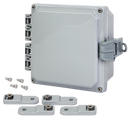 Integra - Premium Line - Hinged Cover | Opaque | Non-Metallic Locking Latch | Mounting Feet-1