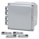 Integra - Premium Line | Hinged Cover | Opaque | Mounting Feet | 6P-1