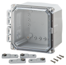 Integra - Premium Line | Polycarbonate | Clear Hinge Cover | Latch | Feet | NEMA 4X-2