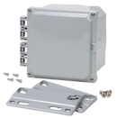 Integra - Premium Line | Opaque Hinge Cover | Two Screw Cover | Flanges | NEMA 4X-2