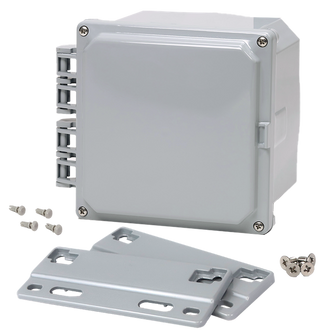 Integra - Premium Line | Opaque Hinge Cover | Two Screw Cover | Flanges | NEMA 4X - 0