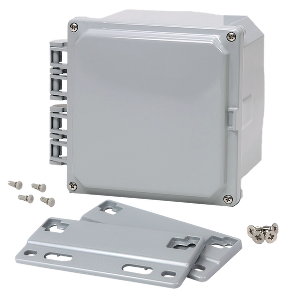 Integra - Premium Line | Opaque Hinge Cover | Two Screw Cover | Flanges | NEMA 4X