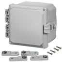 Integra - Premium Line - Hinged Cover | Opaque | Non-Metallic Locking Latch | Mounting Feet-2