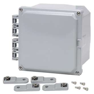 Integra - Premium Line | Polycarbonate | Opaque Hinge Cover | Latch | Feet | NEMA 4X