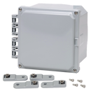 Integra - Premium Line | Polycarbonate | Opaque Hinge Cover | Latch | Feet | NEMA 4X-2