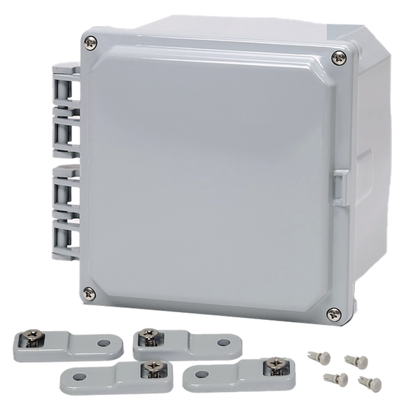 Integra - Premium Line | Polycarbonate | Opaque Hinge Cover | Latch | Feet | NEMA 4X